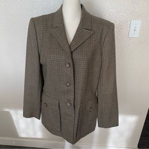 Vintage Ralph Lauren wool button up size 12 P